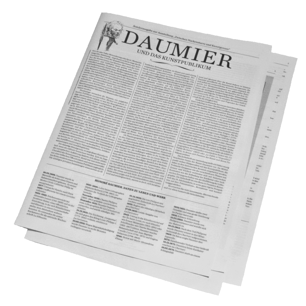 DAUMIER UND DAS KUNSTPUBLIKUM