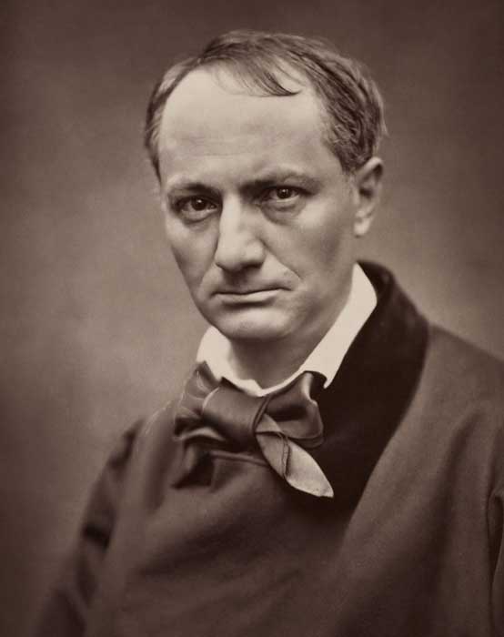 Étienne Carjat, Portrait Charles Baudelaire, ca. 1862
