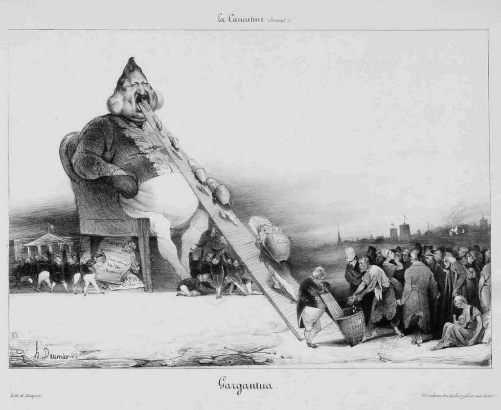 Gargantua Honoré Daumier